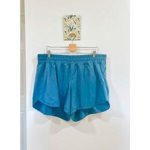 Lululemon | Periwinkle Blue Free Reign Athletic Shorts